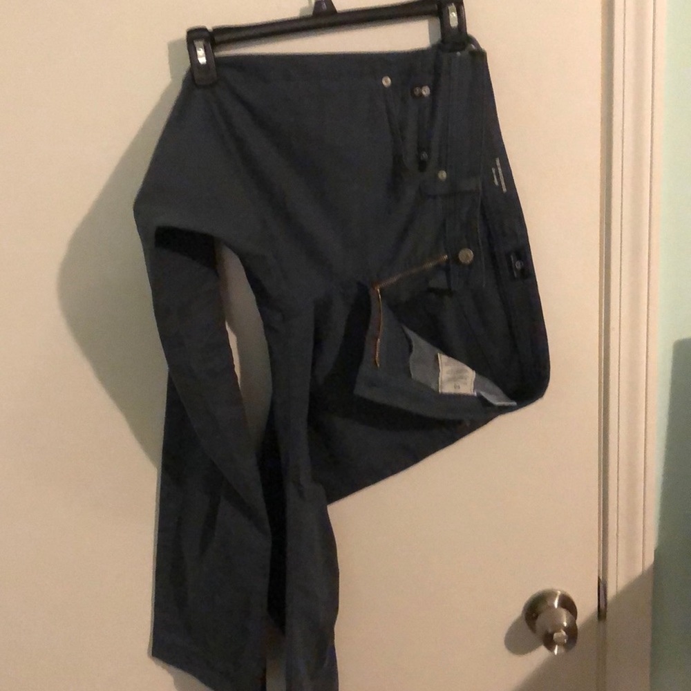 Adriano Goldschmied blue khakis